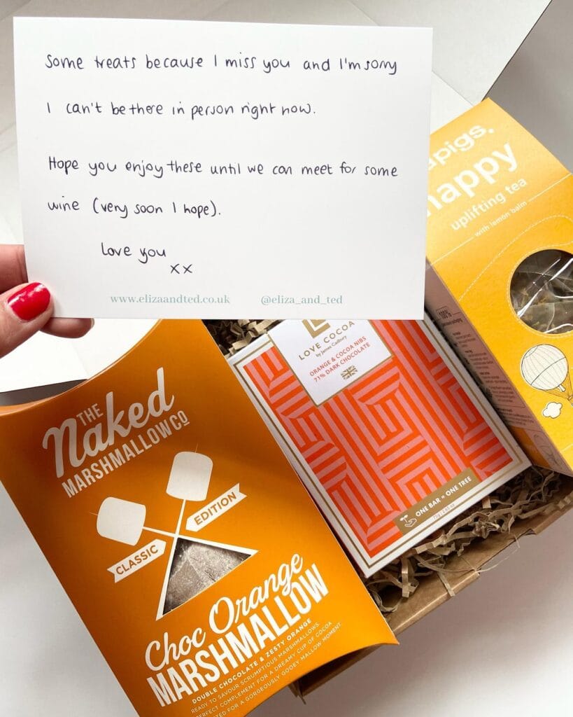 gift note for heavy lifting