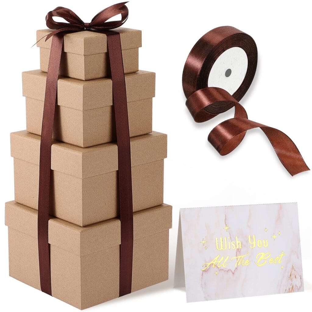 nested box money gift presentation