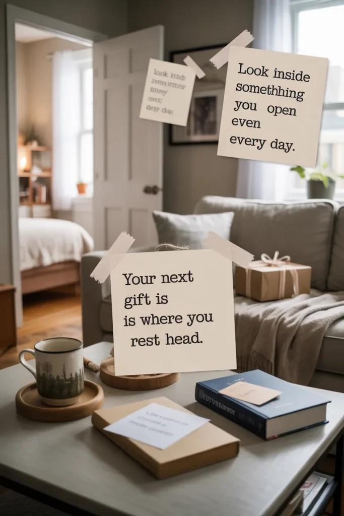 simple scavenger hunt for gift
