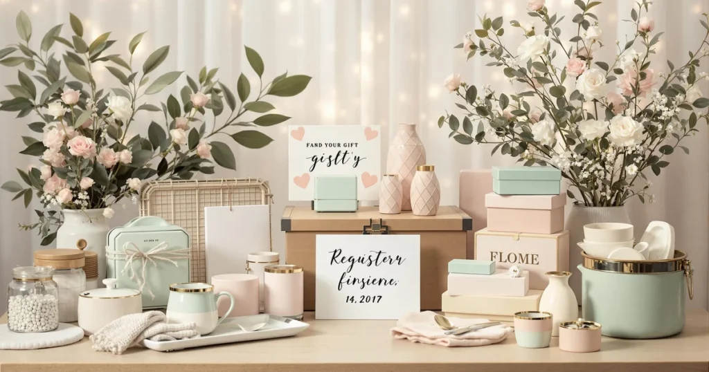 wedding gift registry