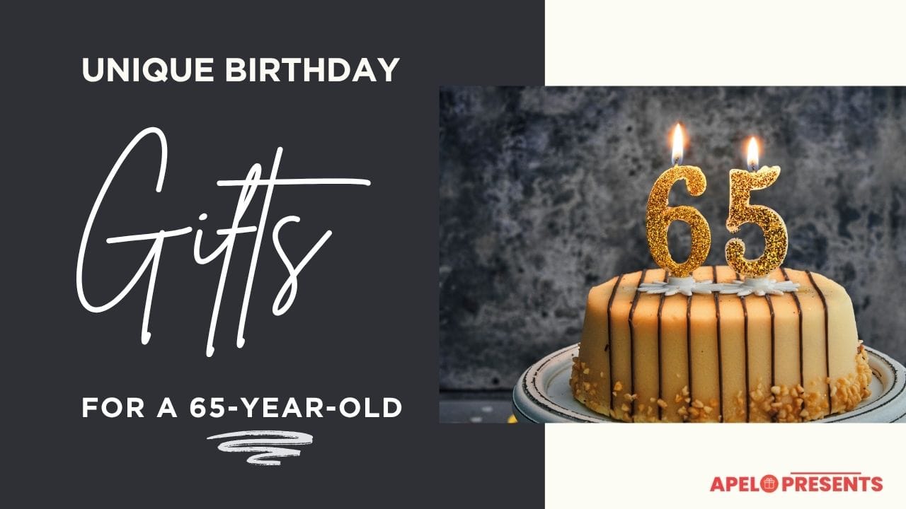 gift ideas for 65th birthday