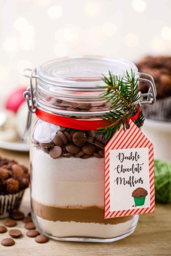 Mason Jar Muffin Mix