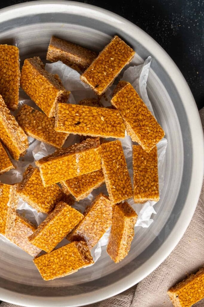 Sesame Seed Crunch Candy