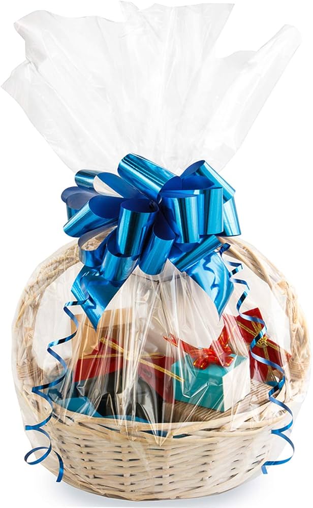 gift basket wrapping