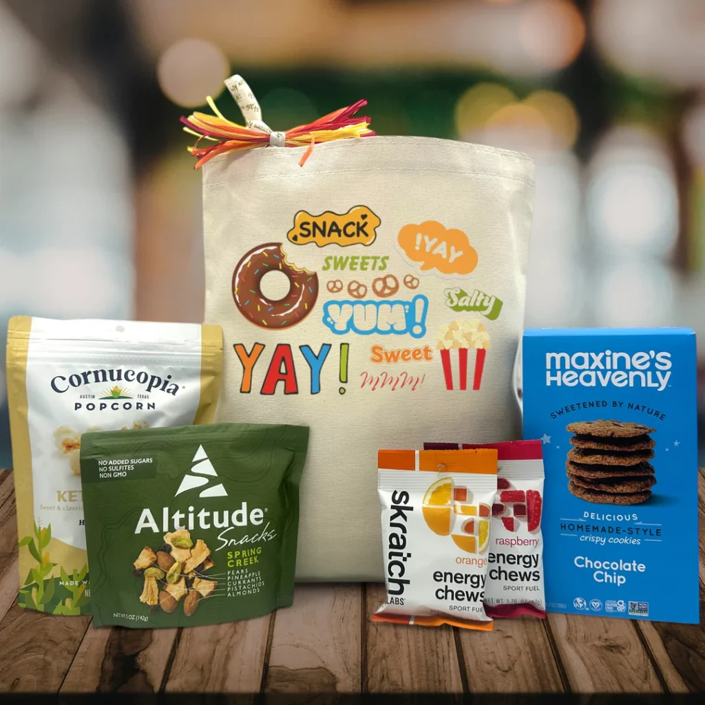 snack attack gift basket